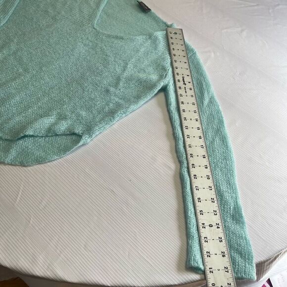 Wooden Ships Paola Buendia Blue Mohair Blend Sweater Size M/L - Picture 8 of 11